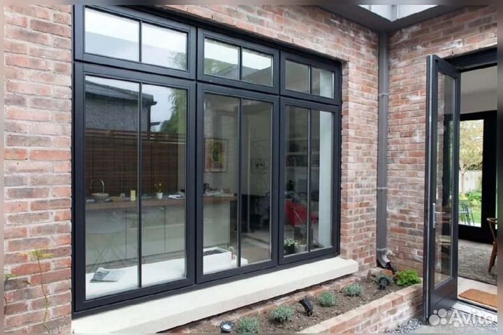 Алюминиевые окна двери витражи