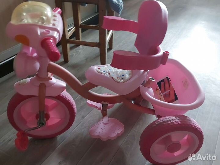 Детский велосипед бу трех колесный