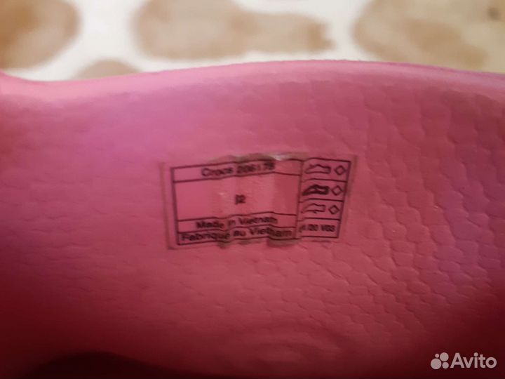 Резиновые сапожки Crocs для девочки