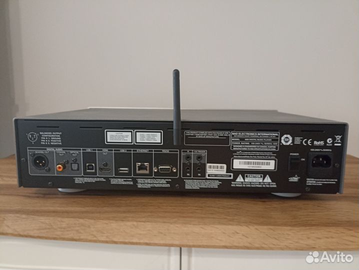 Цифровой транспорт медиаплеер Nad m50