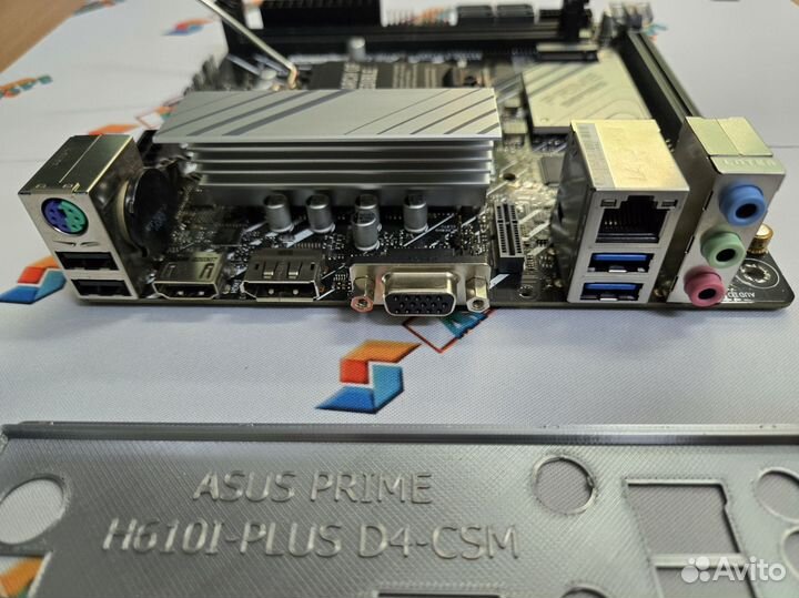 1700 mini-ITX Asus Prime H610I-Plus D4 проверка