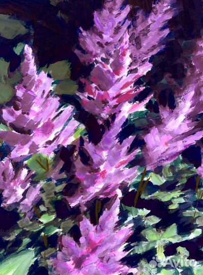 Картины цветы акварелью/гуашью