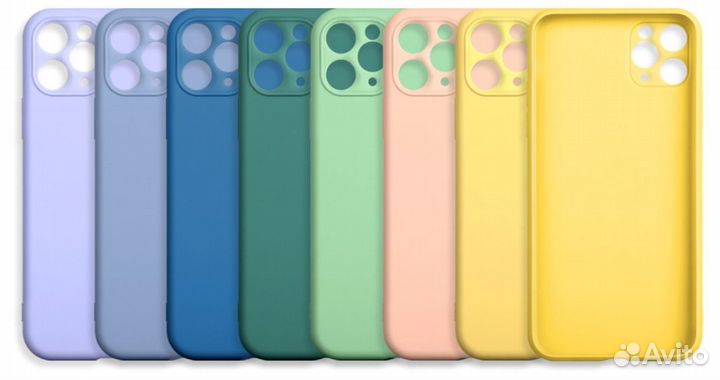 Чехлы на айфон с закрытым низом и камерой