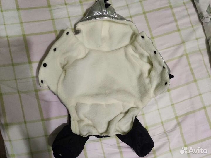 Зимний комбинезон для собаки новый