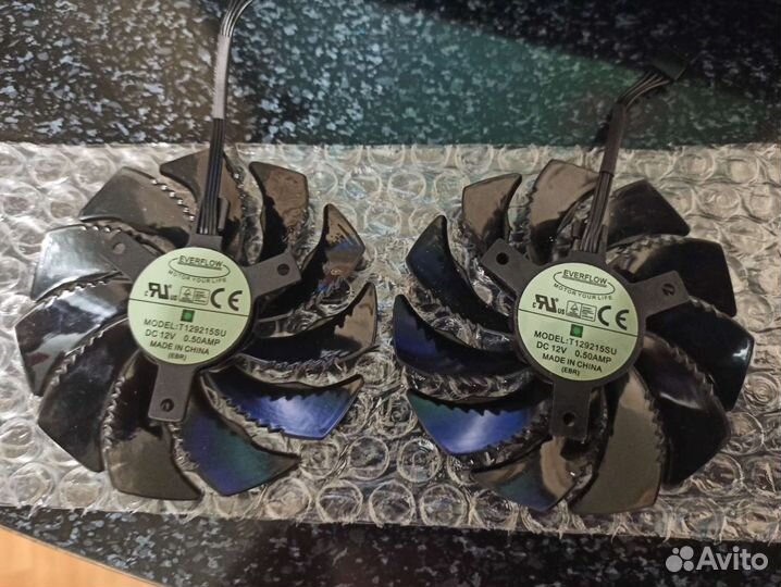 Вентиляторы для видеокарт Gigabyte 570/470/580/480