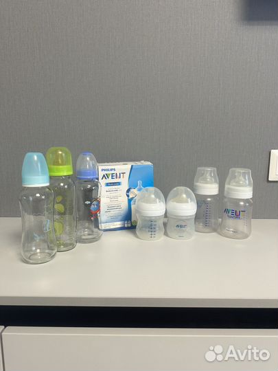 Бутылочки avent