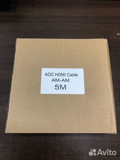 Hdmi кабель оптический 5 метров 2.0 4K новый