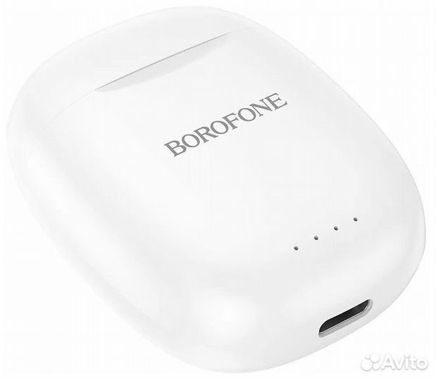 BT TWS Гарнитура borofone BW-17 White