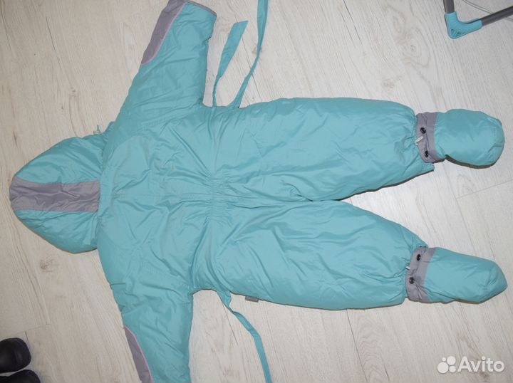 Комбинезон с меховой подстежкой