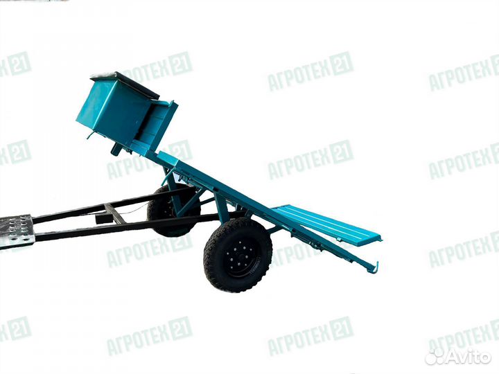 Тележка для мотоблока тм-650 кг-2 двухместная
