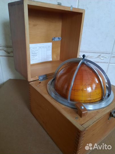 Глобус звездный, зг. Эпоха 1970 г