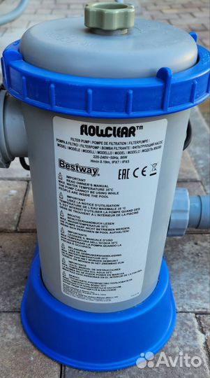 Фильтрующий насос Flowclear для каркасного бассейн