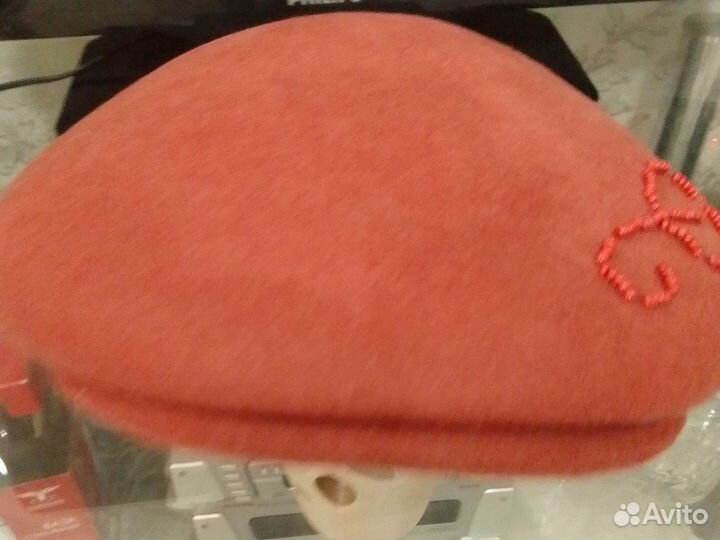 Берет -кепка фетровый женский 54-56