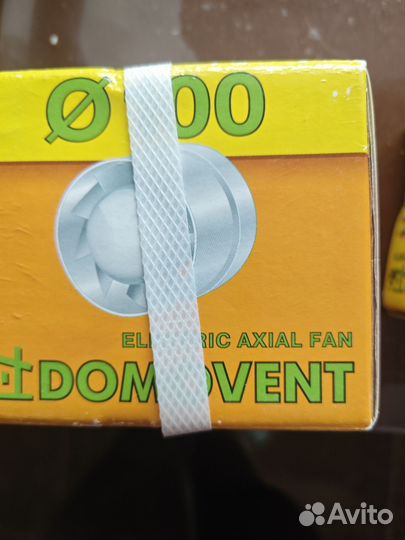 Вентилятор канальный Domovent electric axial fan