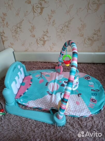 Развивающий коврик с пианино