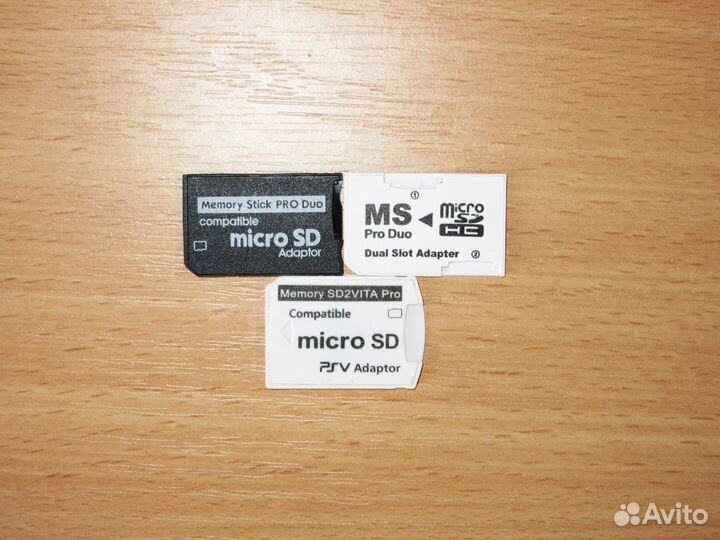 Адаптеры карт памяти Sony
