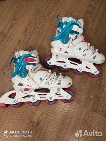 Роликовые коньки детские раздвижные