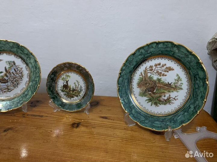 Тарелки серии охота