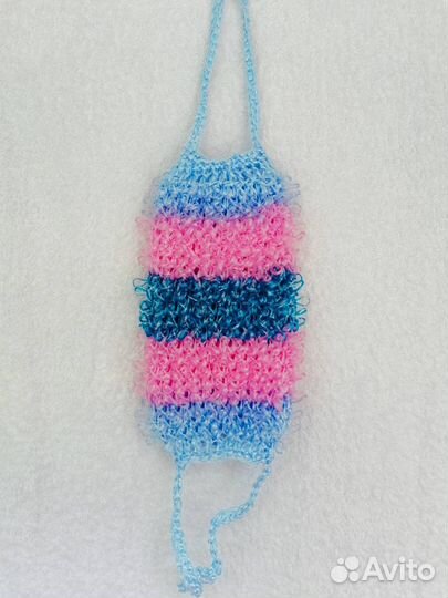 Мочалки ручной вязки