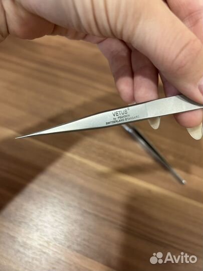 Пинцет для наращивания ресниц