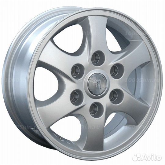 Диск 6*15 6*139,7 ET30 106,1 Replay TY91 Sil (конус, C570)