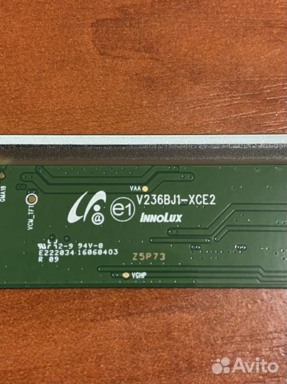 V236bj1-xce2 от Lg 24lh451u планка матрицы