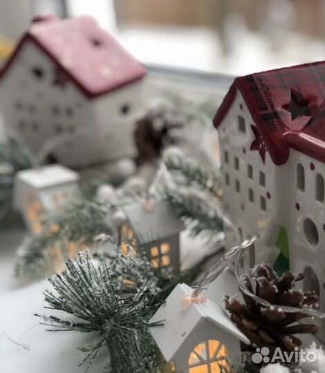 Гирлянда домики