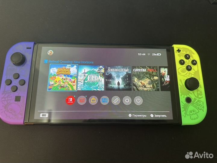 Nintendo switch oled splatoon 3 edition