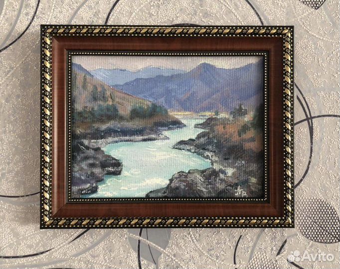 Картина маслом «Катунь»