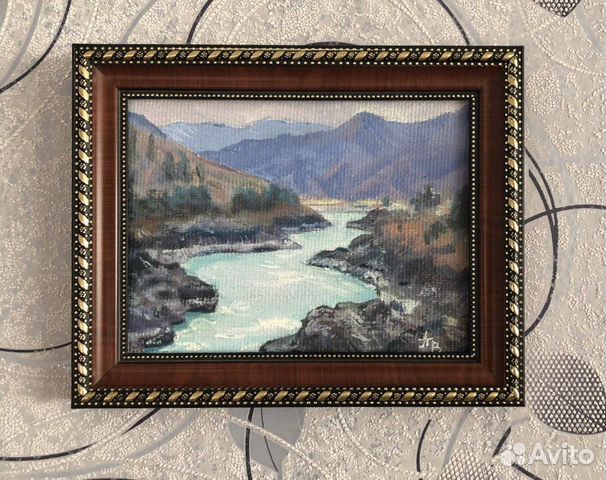 Картина маслом «Катунь»