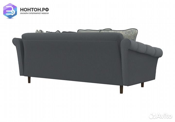 Диван книжка Ника серый