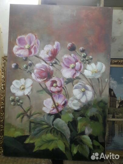 Цветы. Размер 120* 80