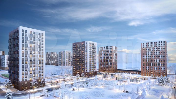 1-к. квартира, 36,7 м², 2/17 эт.