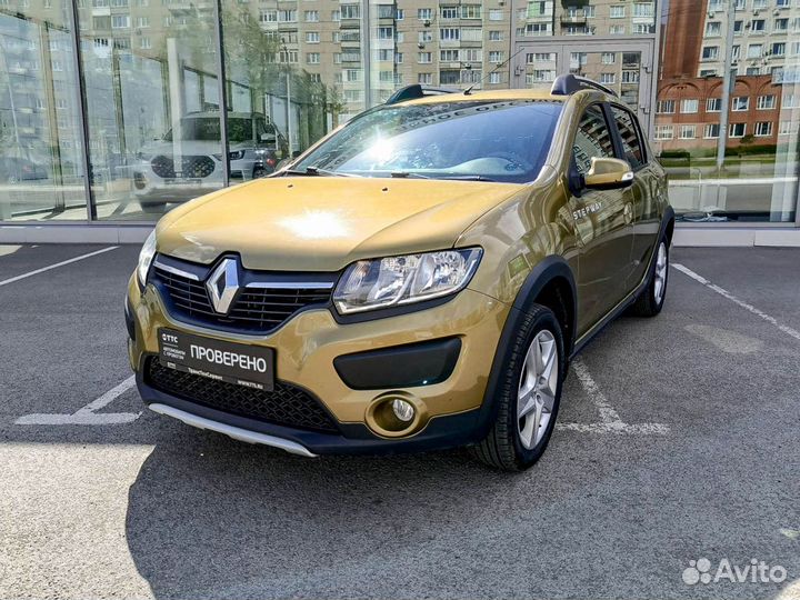 Renault Sandero Stepway 1.6 МТ, 2018, 71 369 км