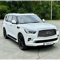 Infiniti QX80 5.6 AT, 2019, 25 300 км, с пробегом, цена 8 100 000 руб.