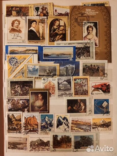 М8. Марки СССР. Искусство 62-91