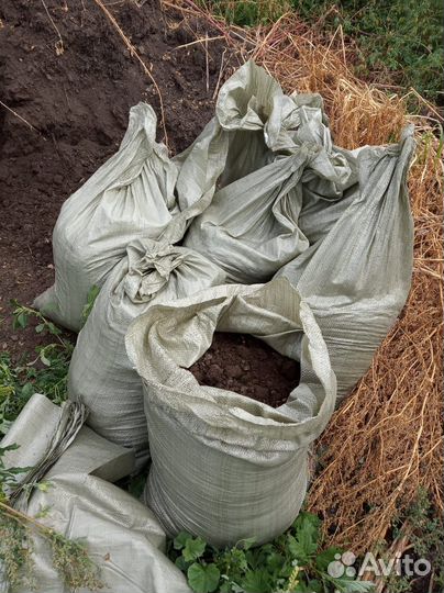 Навоз перегной в мешках