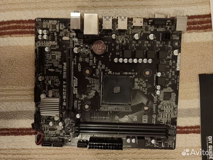 Материнская плата prime a320m-r