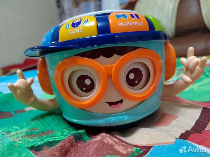 Игрушка/ Развивающий барабан неваляшка