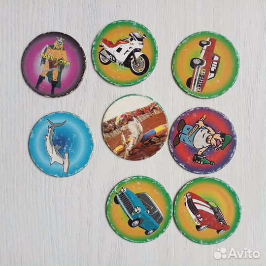 Фишки + бита из 2000-х