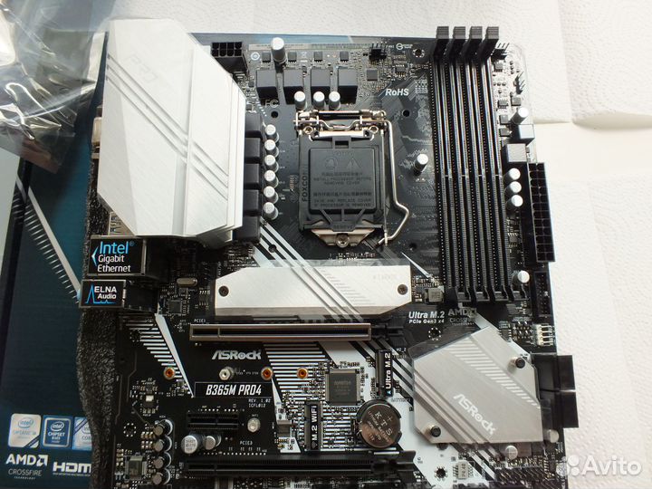 Мат.плата ASRock B365M RPO4. Новая