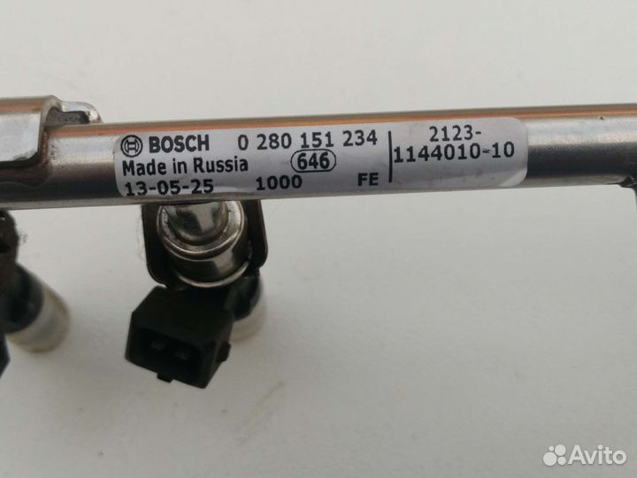 Форсунка 0280158017 bosch Рампа 2123 1144010