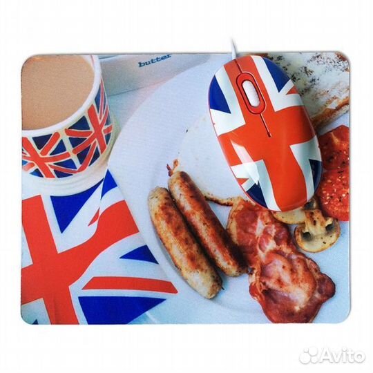 Мышь+ коврик CBR