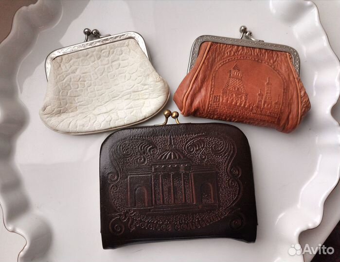 Кошельки монетницы СССР винтаж