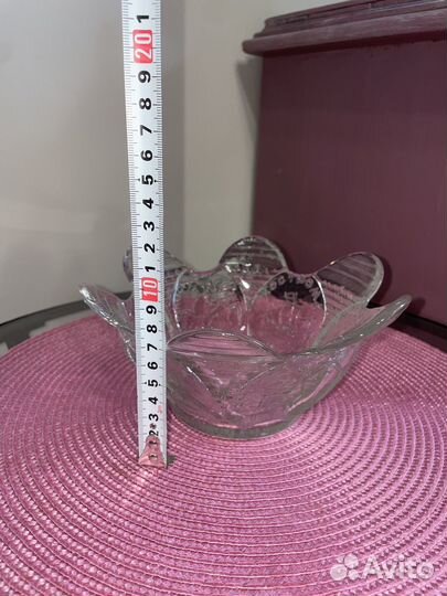 Ваза для фруктов СССР золотое кольцо