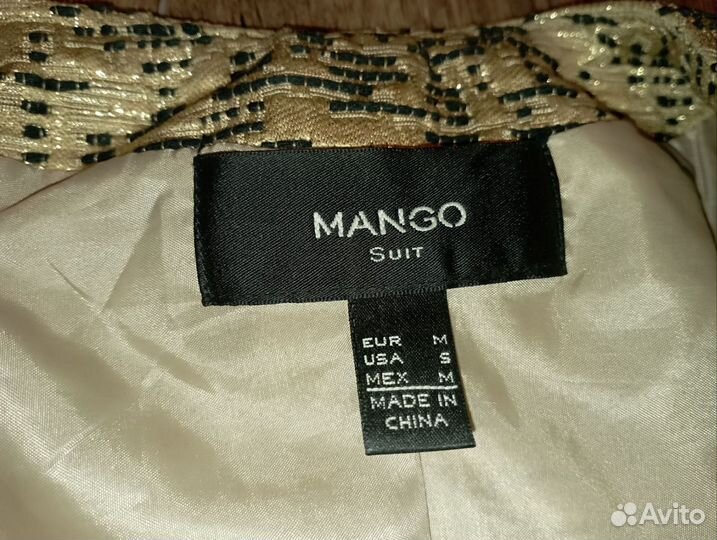 Пиджак жакет mango