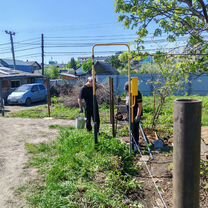 Установка столбов для забора, Тюмень