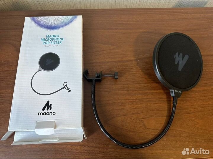 Микрофон Sennheiser E-835S+стойка+поп-фильтр