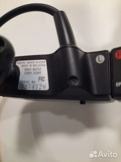 Плеер Sony NWZ-W252 (не включается)