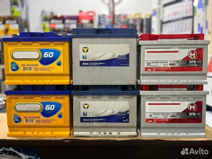 Аккумулятор новый 65Ah 500A Gene обр.пол